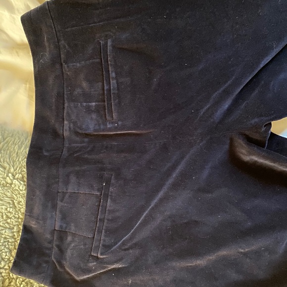 Boden navy velvet pants - Picture 3 of 3